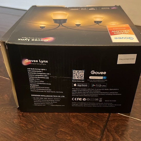 LED bulb string lights NIB - Picture 4 of 7